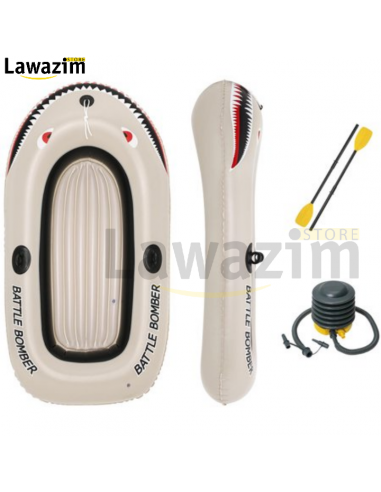 قارب متين قابل للنفخ لشخصين من Bateau de Radeau Gonflable - Bestway