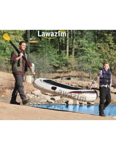 قارب متين قابل للنفخ لشخصين من Bateau de Radeau Gonflable - Bestway