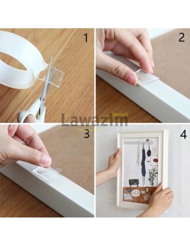 شريط لاصق مزدوج الوجهين