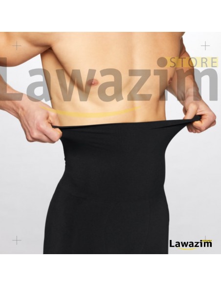 سروال تنحيف و نحت البطن للرجال Sous Vêtements Boxer Hommes Respirant Élastique Mince ventre