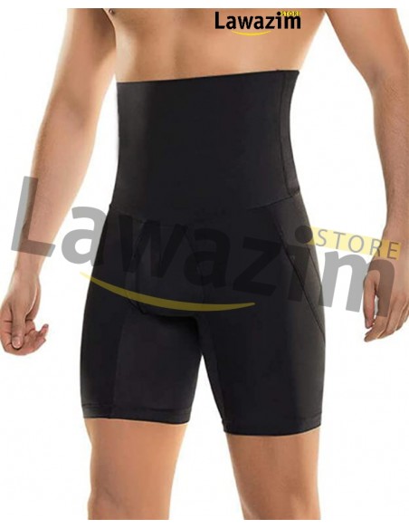سروال تنحيف و نحت البطن للرجال Sous Vêtements Boxer Hommes Respirant Élastique Mince ventre
