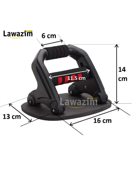 البكرة الرياضة المميزة متعددة التمارين 3in1 Ab roller with hand grip