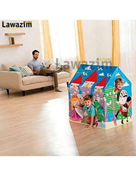 خيمة اللعب للأطفال للإستعمال المنزلي و الخارجي Maisonnette Jungle en Tissu