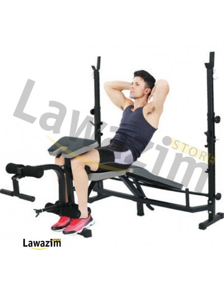 Banc De Musculation Multifonctionnel, Matériel Fitness Maison مقعد الوزن الاحترافي متعدد الوظائف