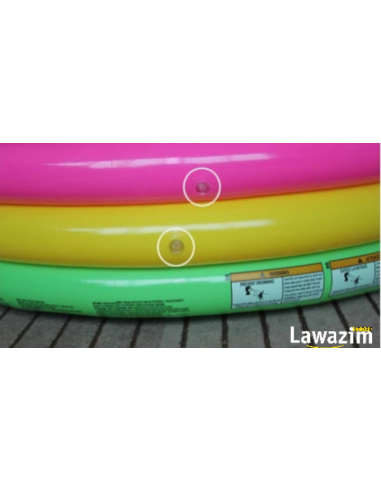 مسبح بحلقات ملونة لأنشطة صيفية ممتعة للأطفال و العائلة / Piscine colorés pour des activités estivales amusantes