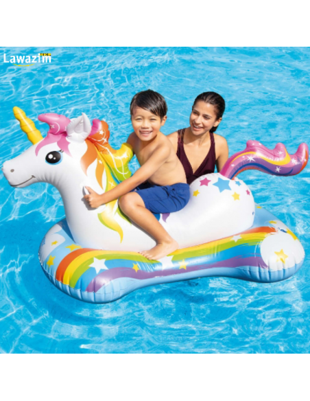 عوامة وحيد القرن الزّاهية الألوان للأطفال / Petite Flotteur de licorne coloré pour les enfants