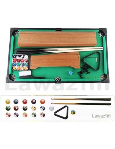 Table de Billard طاولة البلياردو (128سم×66٫5سم×68سم)
