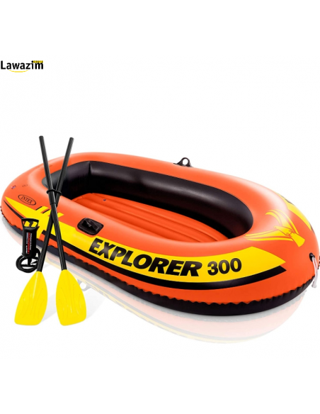 قارب الجذف قابل للنفخ لأكثر ألعاب الصيف متعة / bateau gonflable Explorer 300 pour les jeux d'été les plus amusants