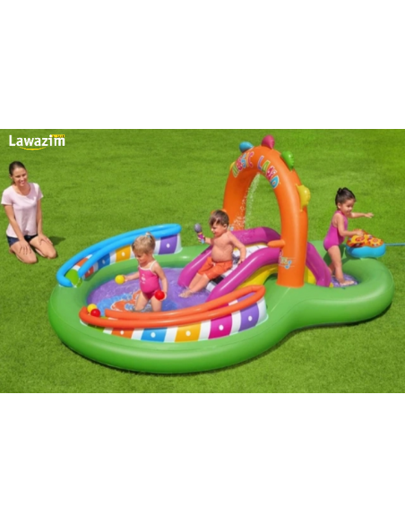 حديقة مائية صغيرة متعدّدة النّشاطات للأطفال / Mini parc aquatique multi-activités pour les enfants