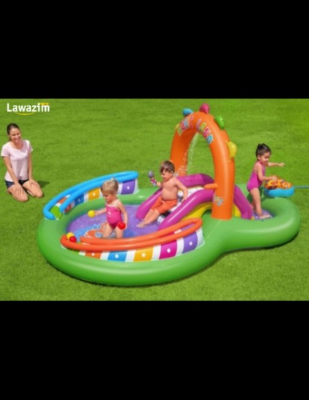 حديقة مائية صغيرة متعدّدة النّشاطات للأطفال / Mini parc aquatique multi-activités pour les enfants