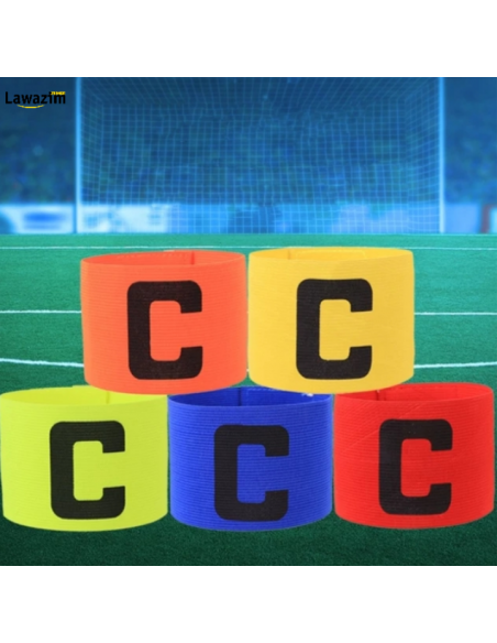 رباط كابتن مرن لكرة القدم قابل للتعديل  / Sangle de capitaine de football élastique