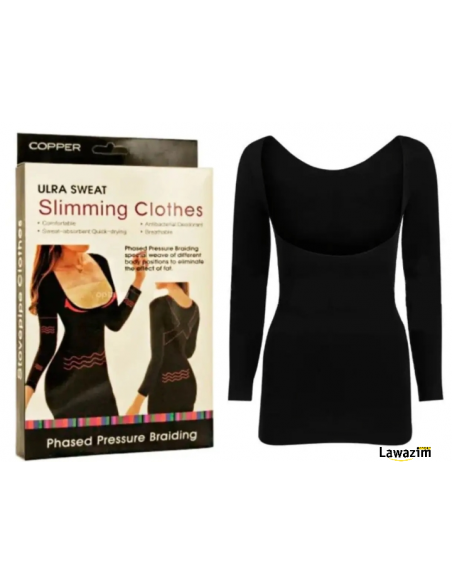 ملابس تنحيف بأكمام طويلة /Vêtements amincissants à manches longues