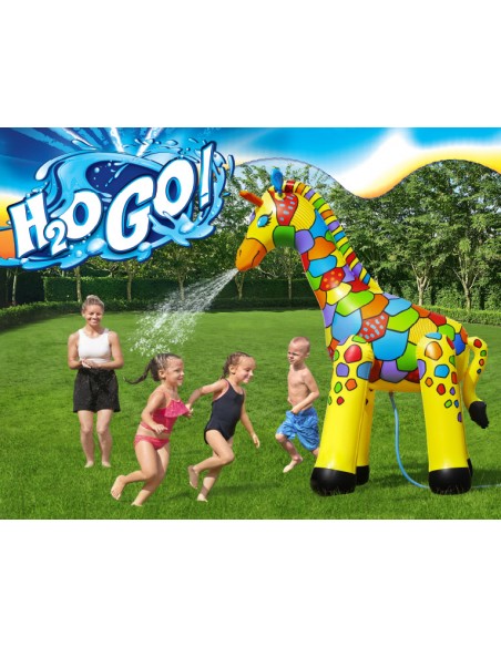 المرشة المرحة على شكل زرافة كبيرة /  Amusant arroseur en forme de grande girafe Bestway