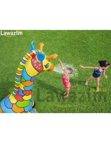 المرشة المرحة على شكل زرافة كبيرة /  Amusant arroseur en forme de grande girafe Bestway