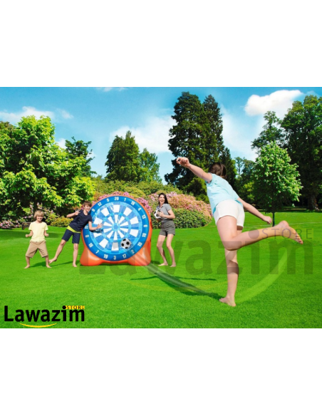 اللوحة الهدف القابلة للنفخ cible gonflable géante pour balles bestway