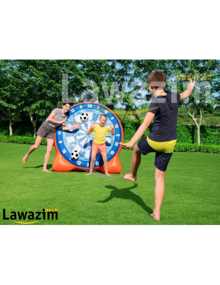 اللوحة الهدف القابلة للنفخ cible gonflable géante pour balles bestway