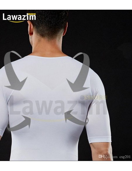 تيشرت لتصحيح مظهر الجسم و التنحيف T-shirt de correction de posture et de minceur