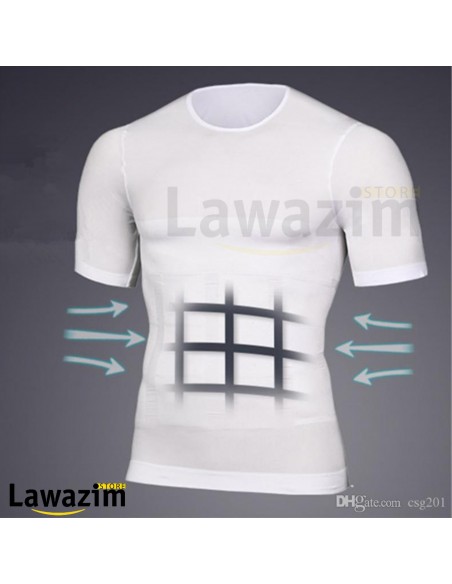 تيشرت لتصحيح مظهر الجسم و التنحيف T-shirt de correction de posture et de minceur