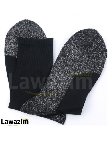 جوارب من ألياف الألمنيوم للرجال أو النساء سميكة و دافئة Chaussettes Chauffantes pour hommes ou femmes