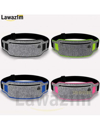 حقيبة الخصر الرياضية  لحمل الهاتف و مختلف الأعراض عند للتمرين  Ceinture Running avec Compartiment Mobile