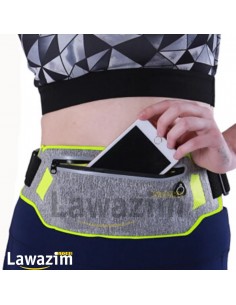 حقيبة الخصر الرياضية  لحمل الهاتف و مختلف الأعراض عند للتمرين  Ceinture Running avec Compartiment Mobile