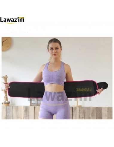 حزام التعرق للنساء و الرجال للتنحيف و نحت الجسم Ceinture de Sudation Amincissante Abdominale Sport Fitness