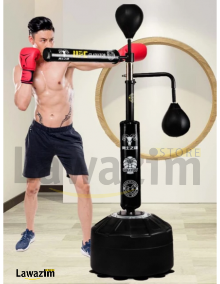 Boxing Speed Trainer Pinching Bar Avec double Hauteur  جهاز تدريب الملاكمة مع قضيب دولار براس مزدوج قابل للتعديل