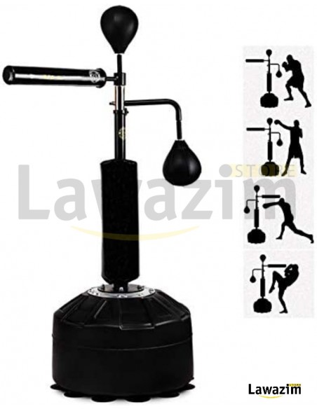 Boxing Speed Trainer Pinching Bar Avec double Hauteur  جهاز تدريب الملاكمة مع قضيب دولار براس مزدوج قابل للتعديل