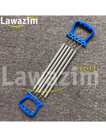 متوسع صدر فولاذي قابل للتعديل متوسع الصدر للياقة البدنية للأطفال Extenseur pectoral réglable à ressorts en acier pour résistance