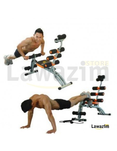 Six Pack Care Abs trainer جهاز اللياقة البدنية Appareil de fitness /musculation des abdos et du dos