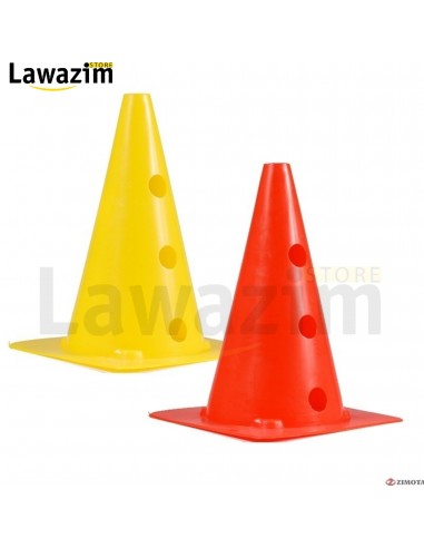المخروط البلاستيكي لتدريبات كرة القدم Cone Plastique pour entraînement de  Football pour activités de Plein air