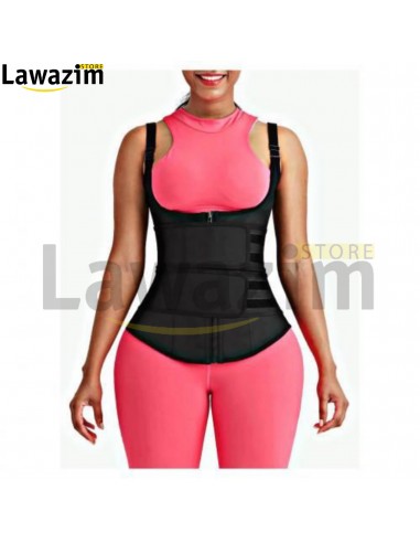 سترة الشد لتنحيف الخصر من اللاتكس للنساء Corset en Latex pour femmes Ceinture amincissante