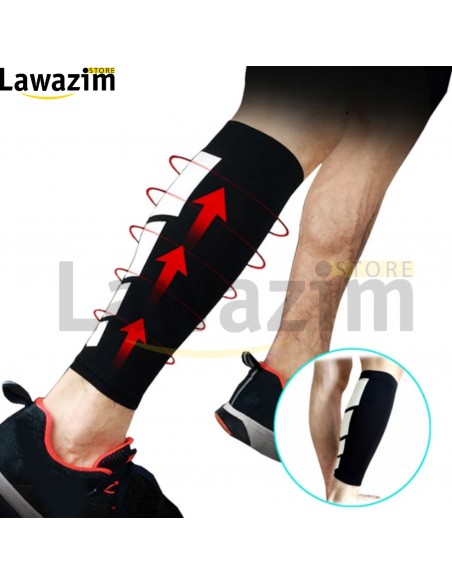 الربطة المطاطية لشدّ الساق خلال التمرين Protège-jambes à Compression pour hommes et femmes