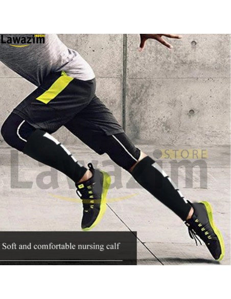 الربطة المطاطية لشدّ الساق خلال التمرين Protège-jambes à Compression pour hommes et femmes