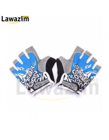 Gants demi doigt fitness pour femme/homme قفازات بدون أصابع للرياضة للرجال و النساء