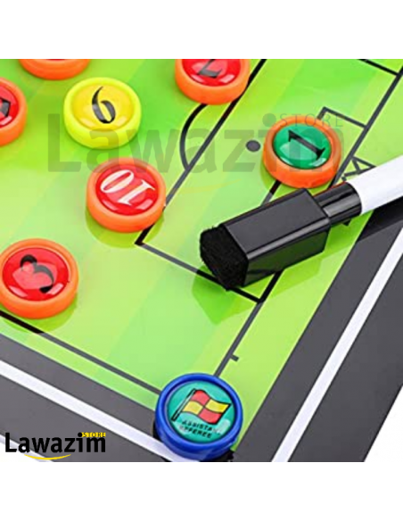 لوح مغناطيسي تكتيكي لتدريبات كرة القدم  Tableaux tactiques magnétique pour les Compétitions, formation, enseignement, Coaching