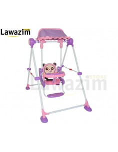 أرجوحة الأطفال المنزلية chaise balançoire en métal pour enfants
