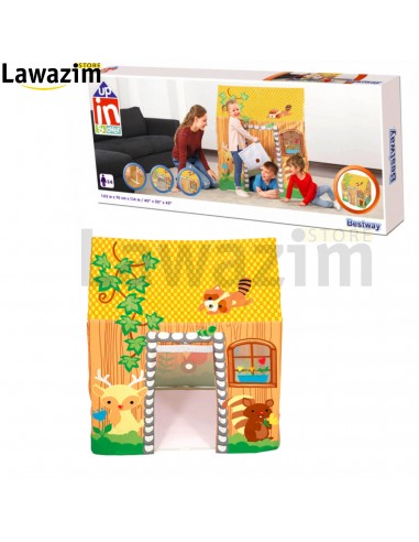 مسرح الأطفال البلاستيكي من bestway عالي الجودة Maison De Jeux Pour Enfants En Plastique Coloré Avec Porte Et Fenêtre