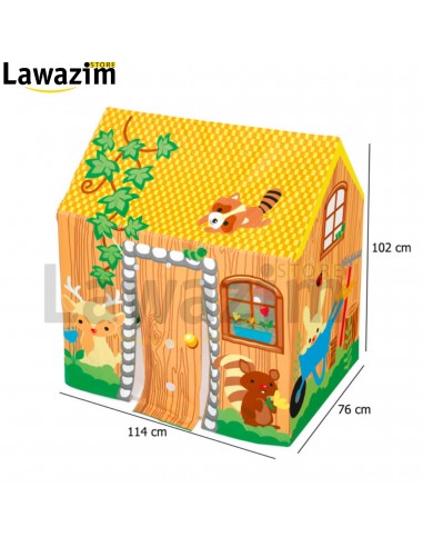 مسرح الأطفال البلاستيكي من bestway عالي الجودة Maison De Jeux Pour Enfants En Plastique Coloré Avec Porte Et Fenêtre