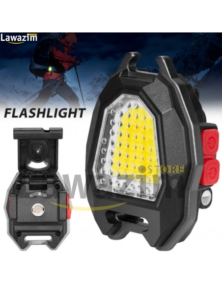 المصباح الصغير القابل للشحن  بأضواء مختلفة Mini lampe de Travail d'inspection LED Rechargeable  (Porte-clés Lampes)