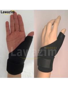 جبيرة الإبهام القابلة للتعديل مصممة للدعم والحماية Proline Neoprene Adjustable Thumb Splint PL97