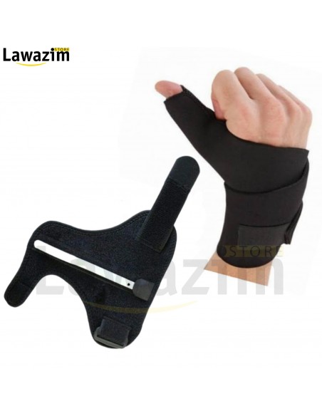 جبيرة الإبهام القابلة للتعديل مصممة للدعم والحماية Proline Neoprene Adjustable Thumb Splint PL97