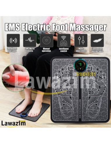 حصيرة تدليك الأقدام الصحية القابلة للطي Tapis de massage des pieds Portable