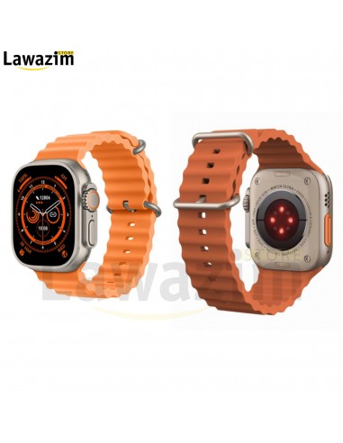 الساعة الذكية X8+ مقاومة للماء بشحن لاسلكي  للرجال والنسا Ultra montre intelligente Bluetooth sans fil charge