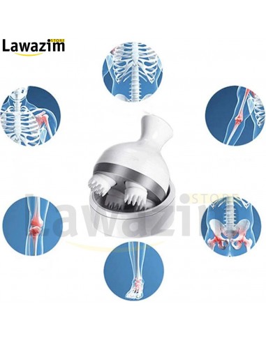 مدلك كهربائي لاسلكي لتدليك فروة الرأس Masseur de tête électrique sans fi