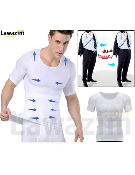 تيشرت لتصحيح مظهر الجسم و التنحيف T-shirt de correction de posture et de minceur