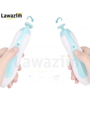 جهاز إحترافي و ناعم لتقليم اظافر الأطفال Baby Electric Nail Clipper