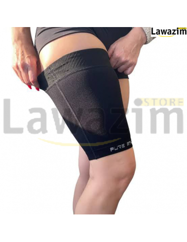 الربطة المطاطية لشدّ الفخذ خلال التمرين Protège-cuisse à Compression pour hommes et femmes