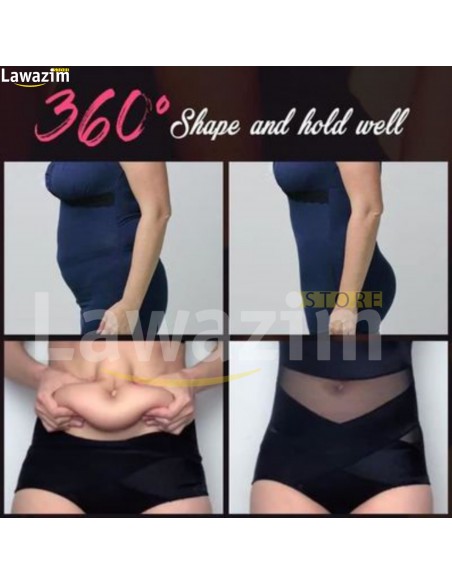 حزام شد البطن المزدوج عالي الجودة Culotte Gainante pour femme