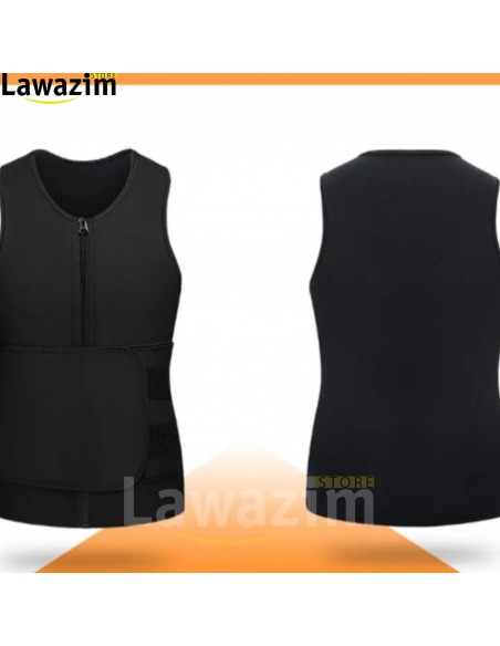 سترة شد عضلات الجسم و تحسين قوام الجسم  Gilet pour resserrer les muscles du corps et améliorer la forme Pour les hommes